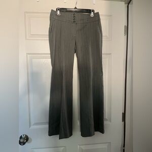 White House black market gray dress pants slacks trousers 2 2S XS grey